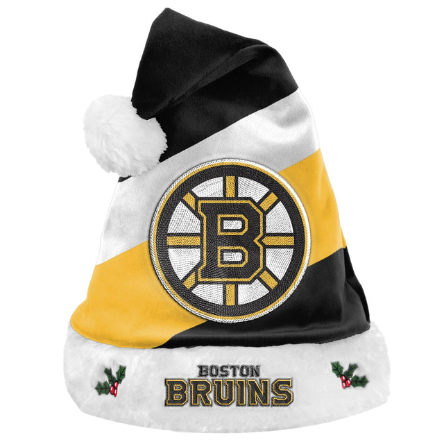 Gorro básico de Papá Noel de los Boston Bruins