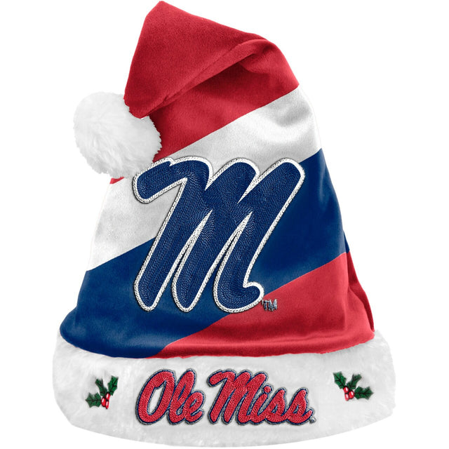 Gorro básico de Papá Noel de los Mississippi Rebels