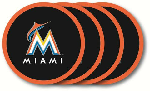 ~Miami Marlins Coaster Set - 4 Pack - Special Order~ backorder