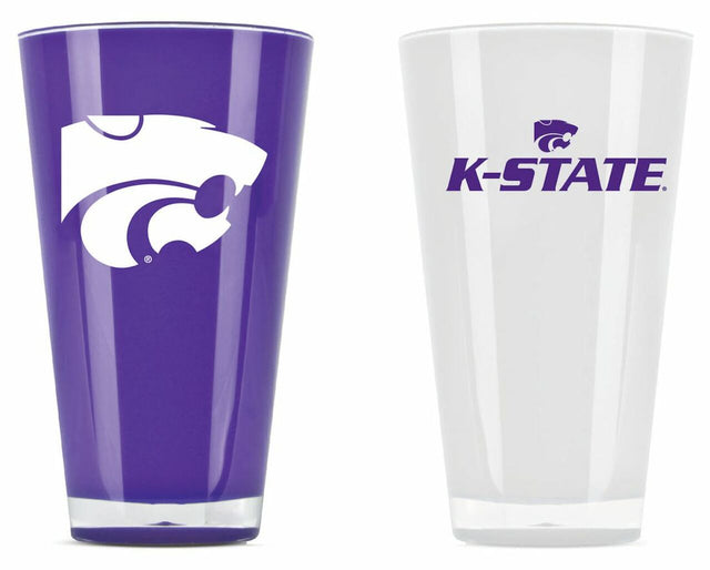 Vasos de los Kansas State Wildcats (juego de 2, 20 oz)