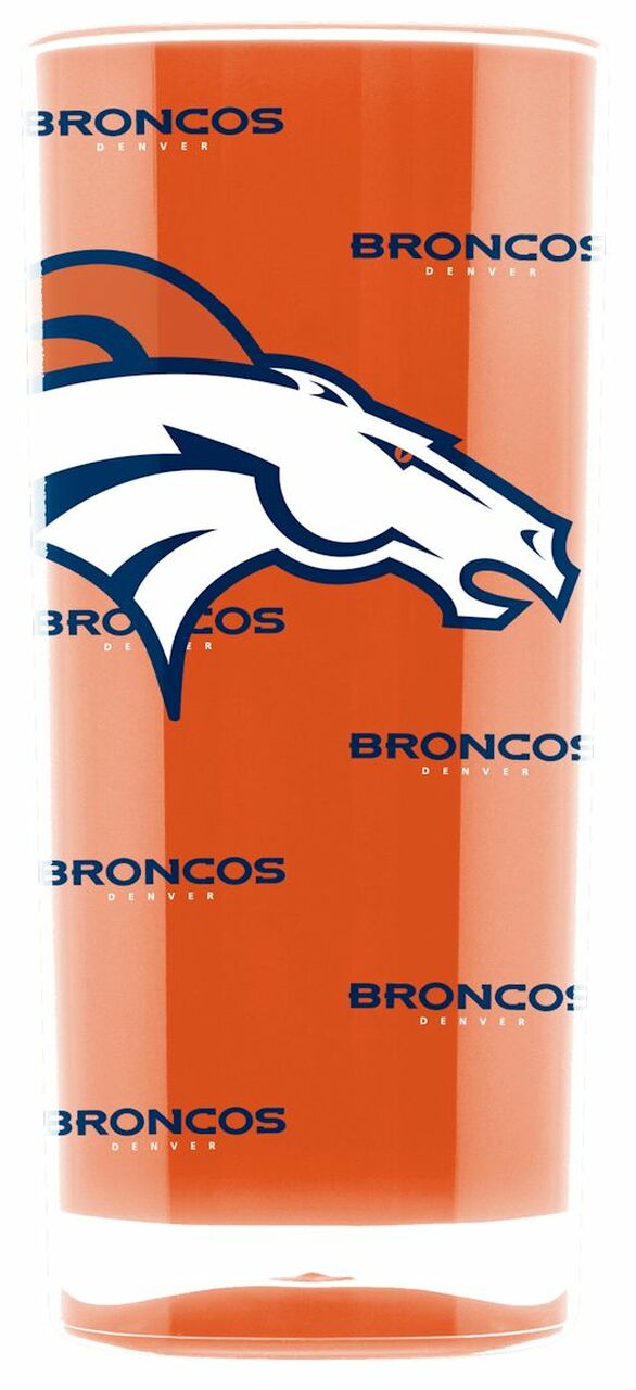 Vaso cuadrado con aislamiento de los Denver Broncos (16 oz)