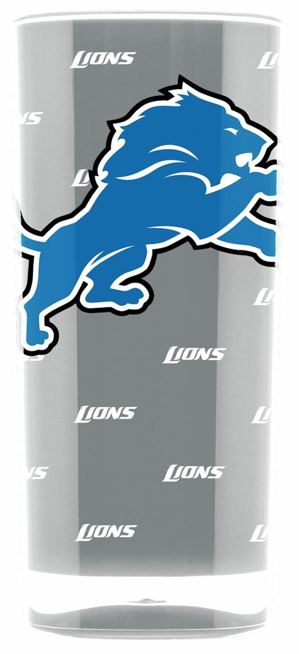 Vaso cuadrado con aislamiento de los Detroit Lions (16 oz)