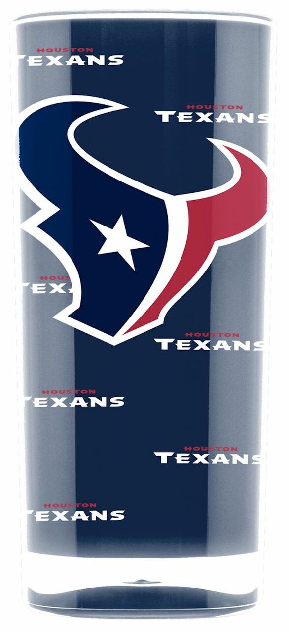 Vaso cuadrado con aislamiento de los Houston Texans (16 oz)