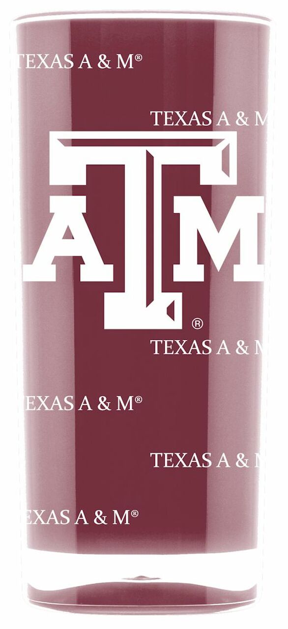 Vaso cuadrado con aislamiento de Texas A&amp;M Aggies (16 oz)