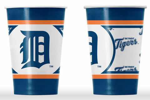 Detroit Tigers Disposable Paper Cups