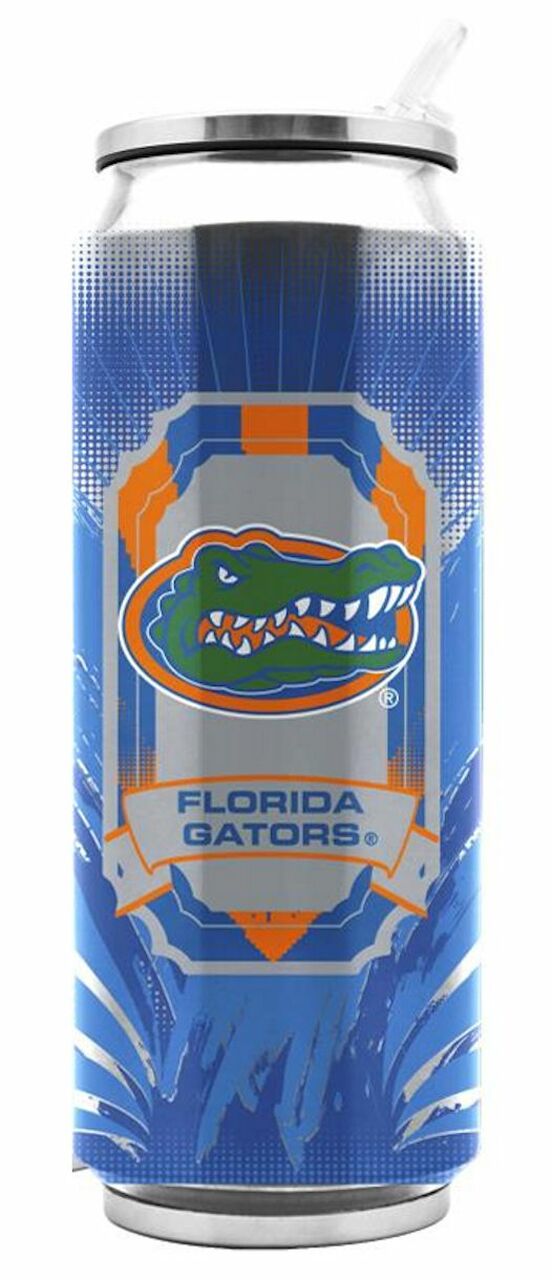 Florida Gators Stainless Steel Thermo Can - 16.9 ounces