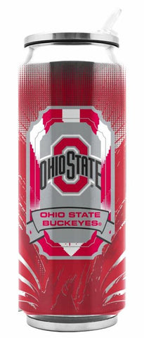 ~Ohio State Buckeyes Stainless Steel Thermo Can - 16.9 ounces~ backorder