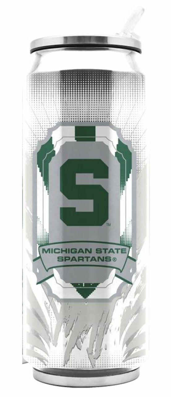 Michigan State Spartans Stainless Steel Thermo Can - 16.9 ounces