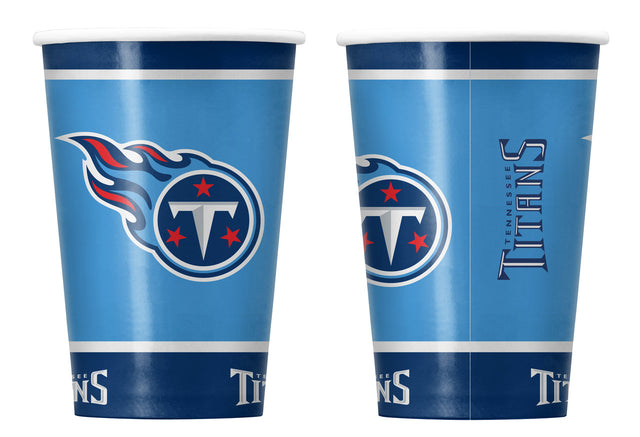 Vasos de papel desechables de Tennessee Titans