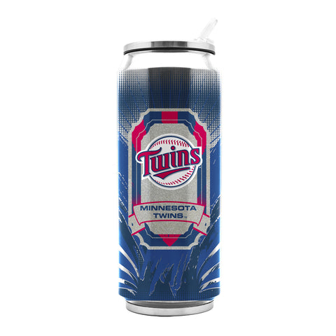 ~Minnesota Twins Thermo Can Stainless Steel 16.9oz - Special Order~ backorder