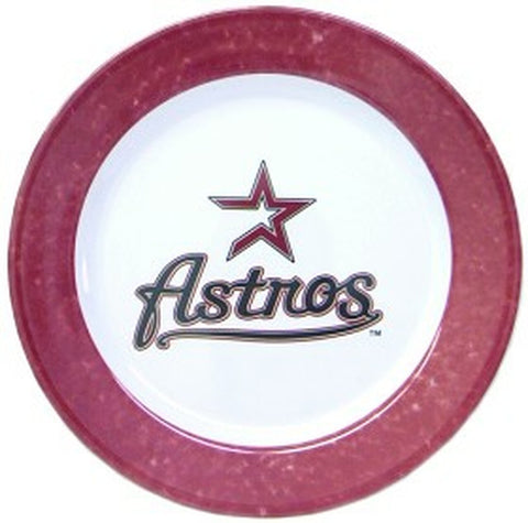 Houston Astros Dinner Plate Set 4 Piece CO