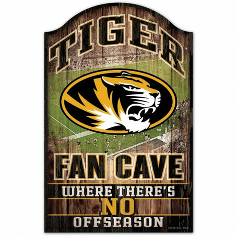 ~Missouri Tigers Sign 11x17 Wood Fan Cave Design - Special Order~ backorder