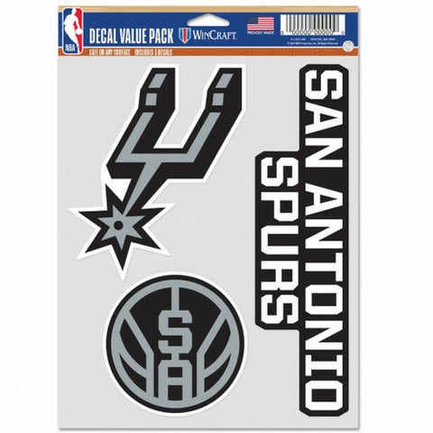 ~San Antonio Spurs Decal Multi Use Fan 3 Pack Special Order~ backorder