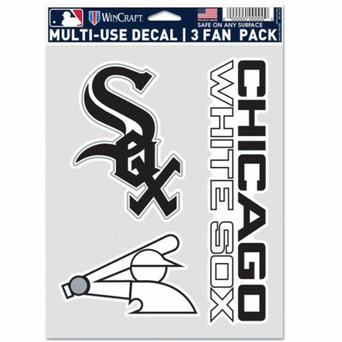 ~Chicago White Sox Decal Multi Use Fan 3 Pack Special Order~ backorder