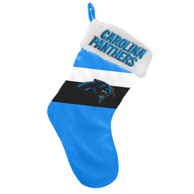 Medias navideñas básicas de los Carolina Panthers