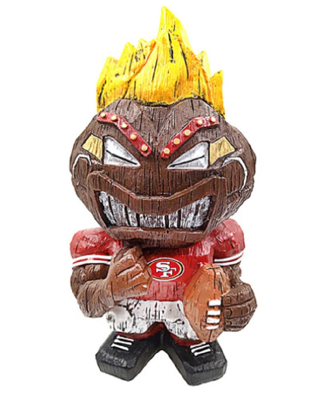 Personaje Tiki de los 49ers de San Francisco de 8"