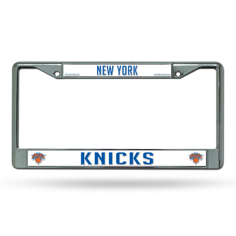 ~New York Knicks License Plate Frame Chrome - Special Order~ backorder