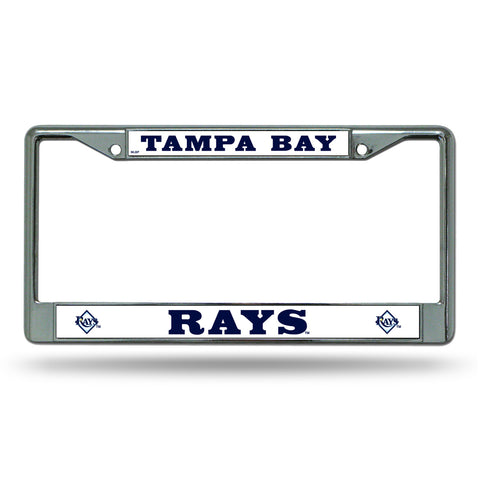 ~Tampa Bay Rays License Plate Frame Chrome~ backorder