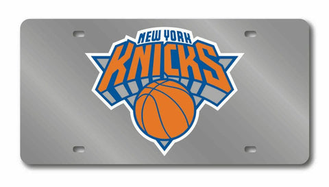 ~New York Knicks License Plate Laser Cut Silver - Special Order~ backorder