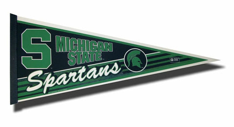 ~Michigan State Spartans Pennant 12x30 Carded Rico~ backorder