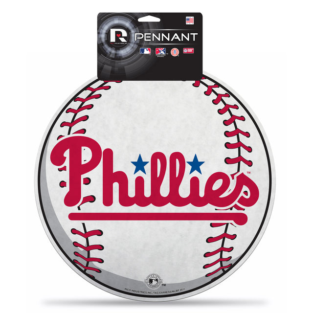 Banderín troquelado de los Philadelphia Phillies