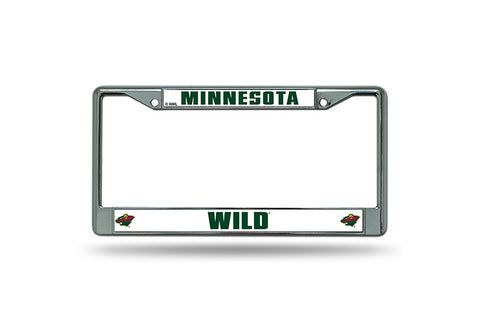 ~Minnesota Wild License Plate Frame Chrome - Special Order~ backorder