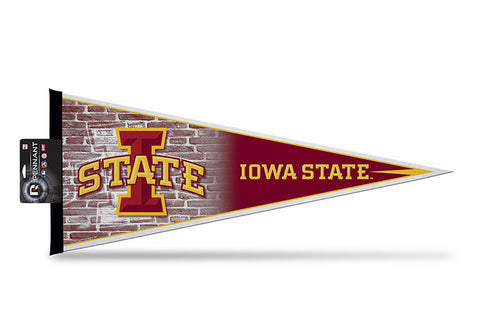 ~Iowa State Cyclones Pennant 12x30 Carded Rico~ backorder
