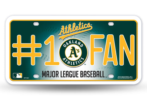 Oakland Athletics License Plate #1 Fan
