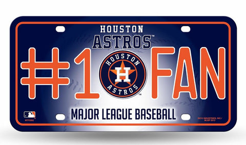 ~Houston Astros License Plate #1 Fan~ backorder