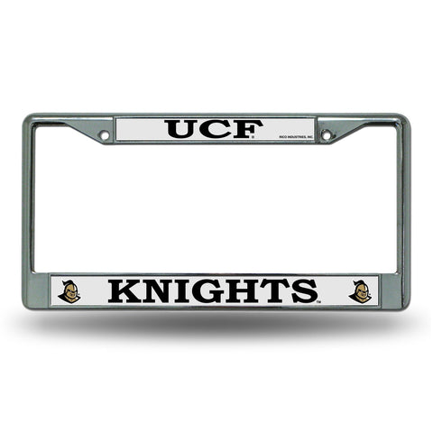 Central Florida Knights License Plate Frame Chrome