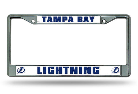 ~Tampa Bay Lightning License Plate Frame Chrome - Special Order~ backorder