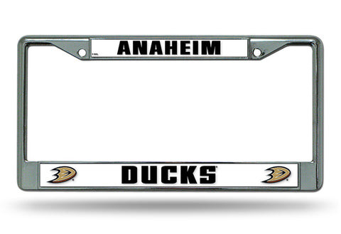 ~Anaheim Ducks License Plate Frame Chrome - Special Order~ backorder