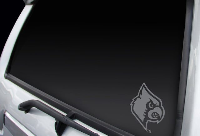 Louisville Cardinals Decal Window Graphic Chrome