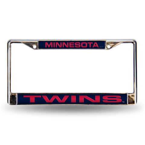 ~Minnesota Twins Laser Cut Chrome License Plate Frame~ backorder