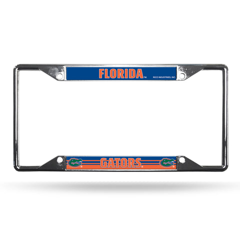 ~Florida Gators License Plate Frame Chrome EZ View~ backorder