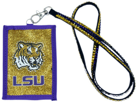 ~LSU Tigers Wallet Beaded Lanyard Style~ backorder