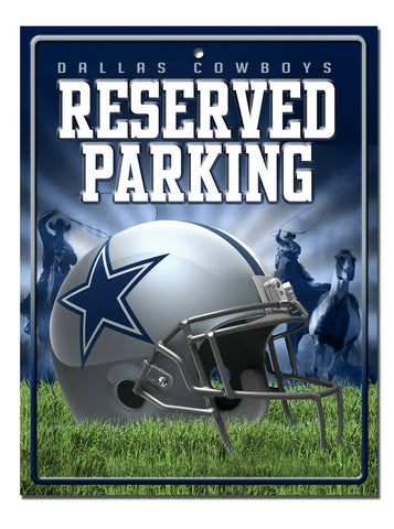 Dallas Cowboys Sign Metal Parking