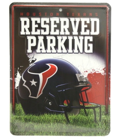 Houston Texans Sign Metal Parking