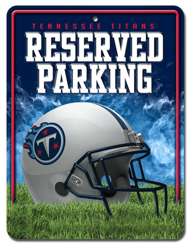 ~Tennessee Titans Sign Metal Parking - Special Order~ backorder
