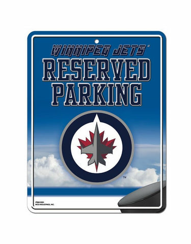 ~Winnipeg Jets Sign Metal Parking - Special Order~ backorder