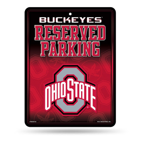 Ohio State Buckeyes Sign Metal Parking