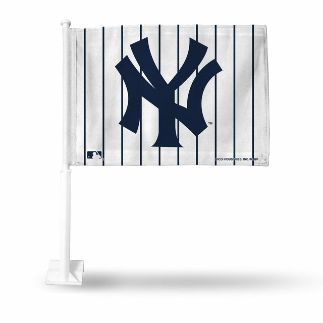 Bandera de los Yankees de Nueva York con rayas para el coche