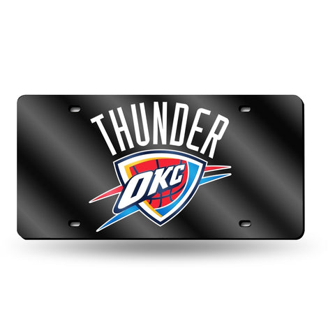 ~Oklahoma City Thunder License Plate Laser Cut Black~ backorder