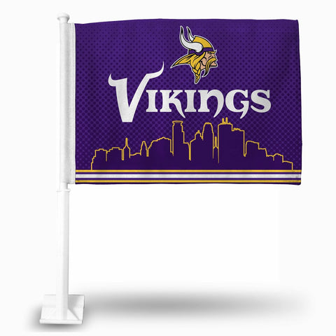 Minnesota Vikings Flag Car