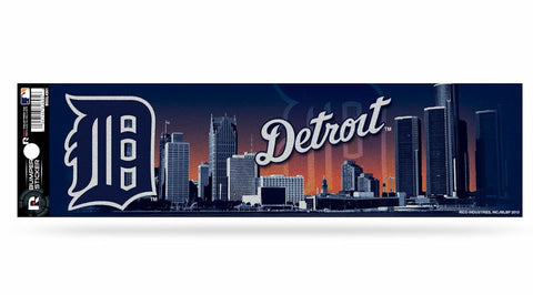 Detroit Tigers Decal Bumper Sticker Glitter