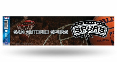 San Antonio Spurs Decal Bumper Sticker Glitter