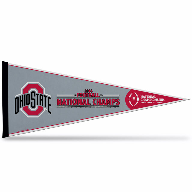 Banderín de campeones de Ohio State Buckeyes 2014