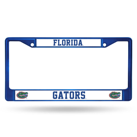 Florida Gators License Plate Frame Metal Blue