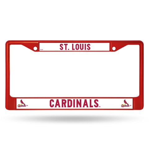 St. Louis Cardinals License Plate Frame Metal Red