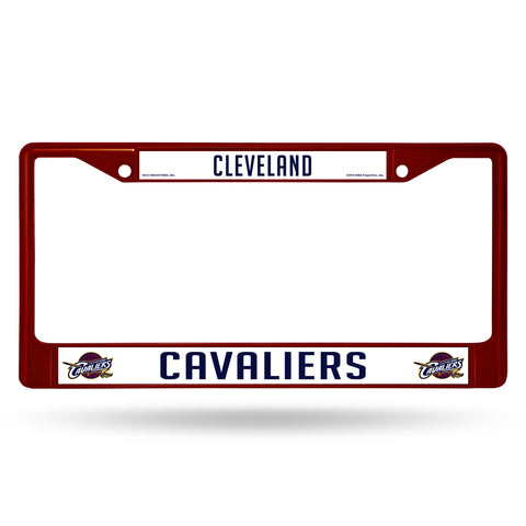 Cleveland Cavaliers License Plate Frame Metal Maroon - Special Order